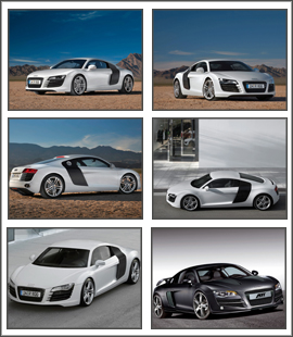 Screenshot of Audi R8 Screensaver 1