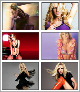 Britney Spears 1 Screensaver Screenshot