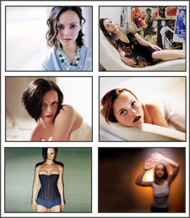 Enjoy this lovely free screensaver of Christina Ricci. Christina is famous Screen Shot