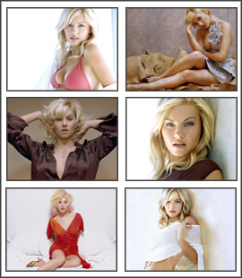 Elisha Cuthbert 4 Screensaver Screenshot