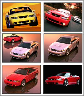 Screenshot of Ford Mustang Cobra Screensaver