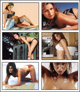Screenshot of Gabrielle Richens Screensaver