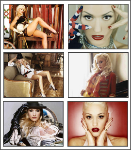 Gwen Stefani Screensaver Screenshot