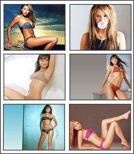 Holly Valance Screensaver