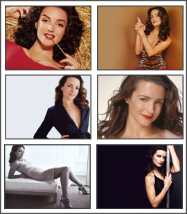 Screenshot of Kristin Davis Screensaver