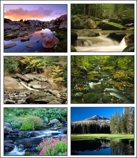 River Scenery Screensaver