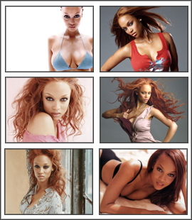 Tyra Banks 1 Screensaver Screenshot